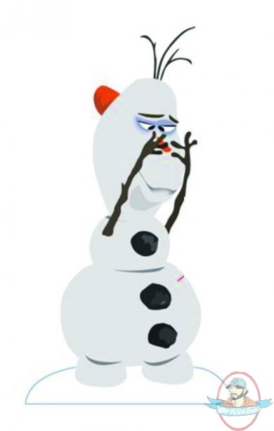 Disney Frozen Village Olaf New Nose 2 inch Figure by Enesco