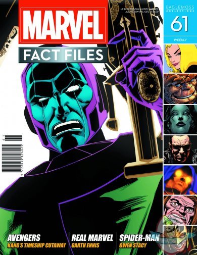 Marvel Fact Files #61 Kang Cover Eaglemoss