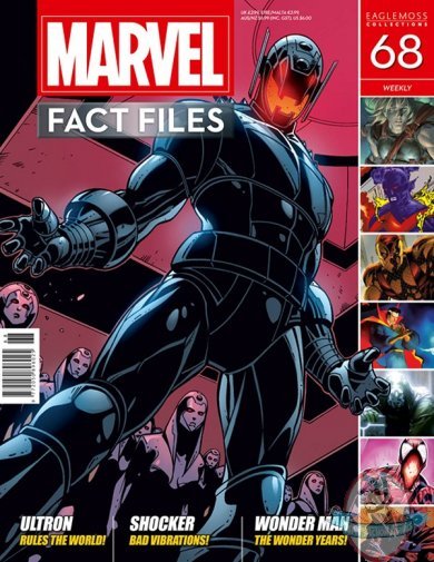 Marvel Fact Files #68 Ultron Cover Eaglemoss