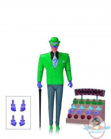 Batman The Animated NBA Riddler Action Figure Dc Collectibles