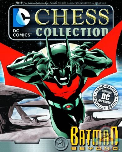 DC Superhero Chess Figure #81 Batman Beyond White Knight Eaglemoss