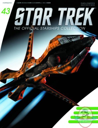 Star Trek Starships Magazine #43 Species 8472 Bioship Eaglemoss 