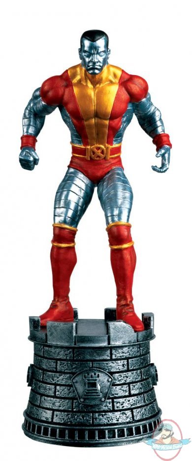 Marvel Chess Figurine Magazine #35 Colossus White Rook Eaglemoss