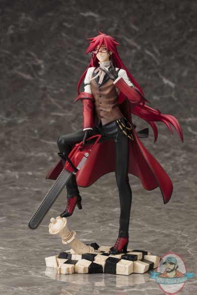 Black Butler Book of Circus Grelle Sutcliffe ArtFx J Statue kotobukiya