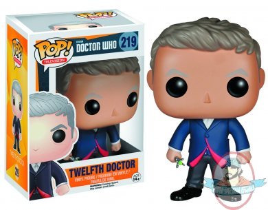 Pop Television! Doctor Who 12Th Doctor Vinyl Figure by Funko