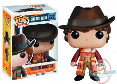 Pop Television! Doctor Who Fourth 4Th Doctor Vinyl Figure by Funko