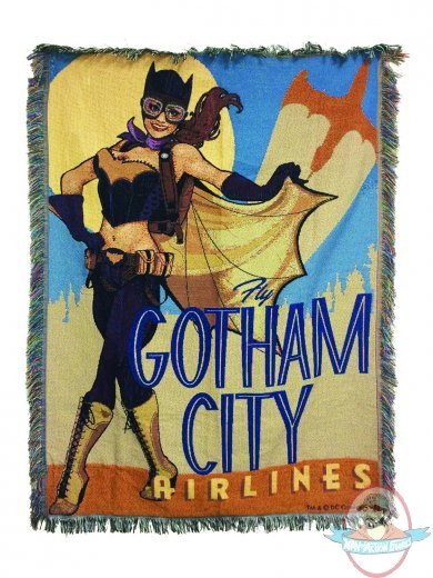 DC Bombshells Batgirl PX Tapestry Blanket