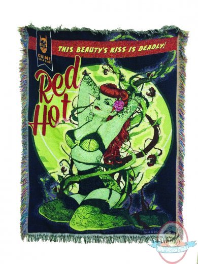 DC Bombshells Poison Ivy PX Tapestry Blanket