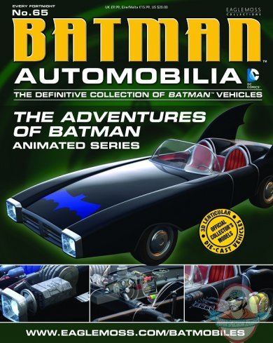 Dc Batman Automobilia Figurine #65 ADV of BAS Eaglemoss