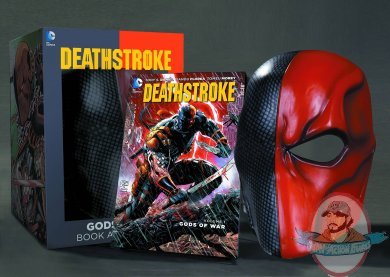 Dc Comics Deathstroke Book and Mask Set