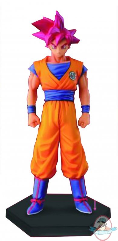 Dragon Ball Z Super Saiyan God Son Goku figure by Banpresto 