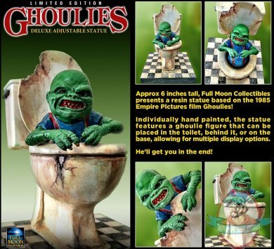 Ghoulies Premium Resin 6 inch Statue Full Moon Features