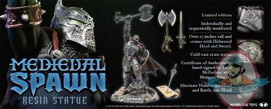 Medieval Spawn 17 inch Resin Statue Mcfarlane