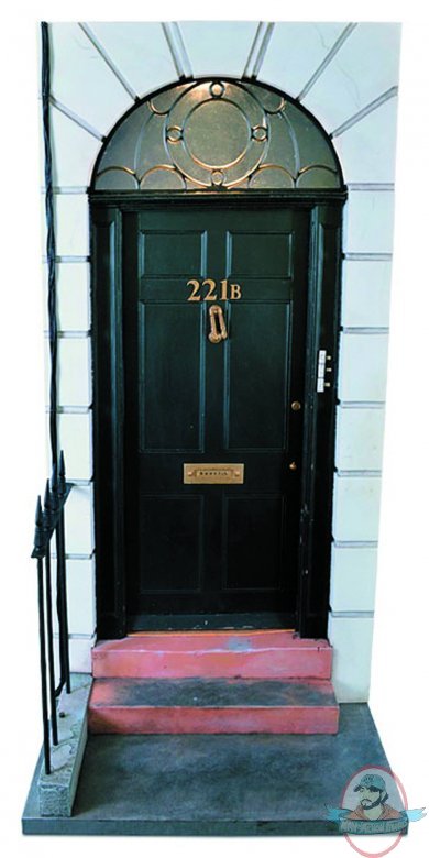 Sherlock Holmes 221B Entrance 1:6 Scale Diorama  Big Chief Studios