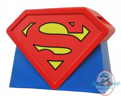 Dc Superman Animated Series Logo Cookie Jar by Diamond Select Toys