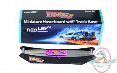 BTTF Miniature Hoverboard Desk Toy with 6 inch Base