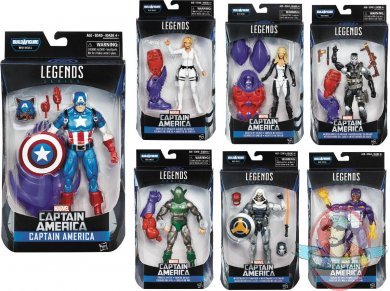 Marvel Captain America Civil War 6 inch Legends Case of 8 Hasbro