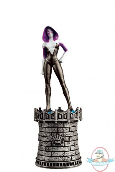 Marvel Chess Magazine #67 Spider-Gwen White Queen Eaglemoss