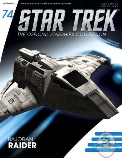 Star Trek Starships #74 Bajoran Raider Eaglemoss