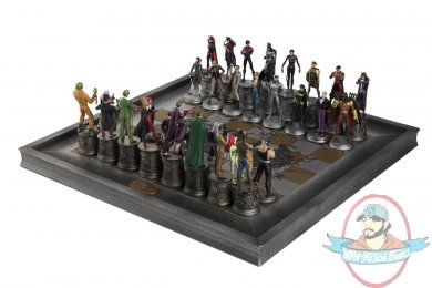 The Complete Batman Set Chess Collection Eaglemoss