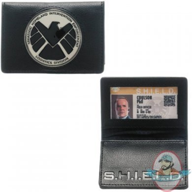 Marvel Agent of Shield Badge Folder Wallet by Bioworld Merchandising