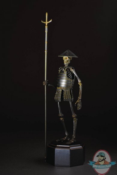 TakeyaShiki Jizai Okimono KT-009 Samurai Skeleton Figure Iron Kaiyodo