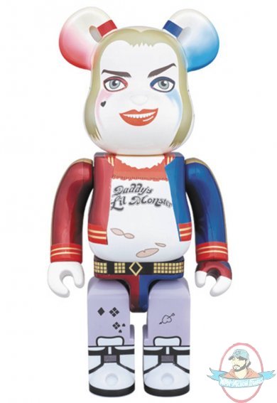 Suicide Squad Harley Quinn 400% Bearbrick Figure Medicom