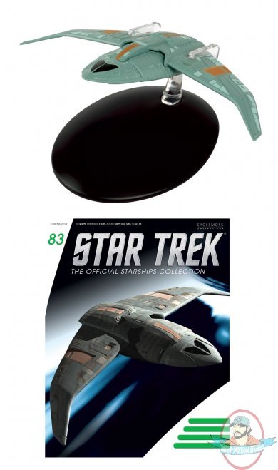 Star Trek Starships Magazine #83 Bajoran Troop Transport Eaglemoss 