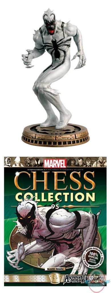 Marvel Chess Figure Collection #95 Anti-Venom Black Pawn Eaglemoss