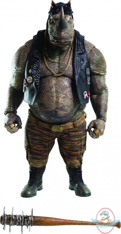 1/6 Scale TMNT Out of The Shadows Rocksteady Figure Three A