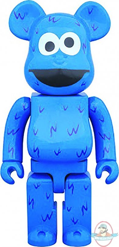 Sesame Street Cookie Monster 400% Bearbrick Figure by Medicom