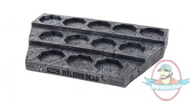 The Walking Dead Figurines Display Plinth By Eaglemoss 