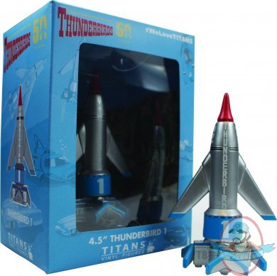 Thunderbirds Titans Thunderbird One 4.5 Inch Vinyl Figure Thunderbirds Titans Thunderbird One 4.5 Inch Vinyl Figure