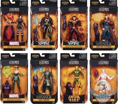 Marvel Dr Strange Legends 6 inch Action Figure of Case of 8 Hasbro