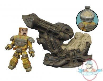 Aliens Minimates Deluxe Space Jockey Set Diamond Select Toys