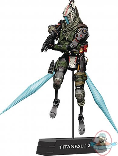 Titanfall 2  Jester Color Top Green Action Figure by McFarlane