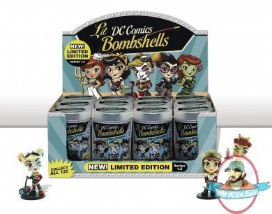 Dc Bombshells Mini Vinyl Figure Series 1-1/2 1 Piece Blind Box