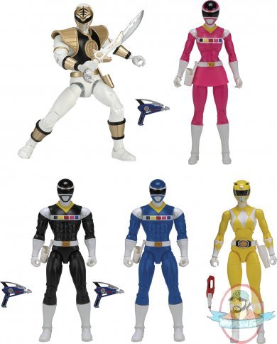 Mighty Morphy Power Rangers Legacy 6 inch Figures Case of 6 Bandai 