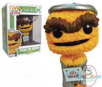 Pop! TV: Sesame Street Oscar Orange Vinyl Figure #03 Funko