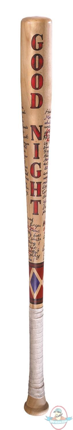 Suicide Squad Harley Quinn Replica Baseball Bat Noble Collection