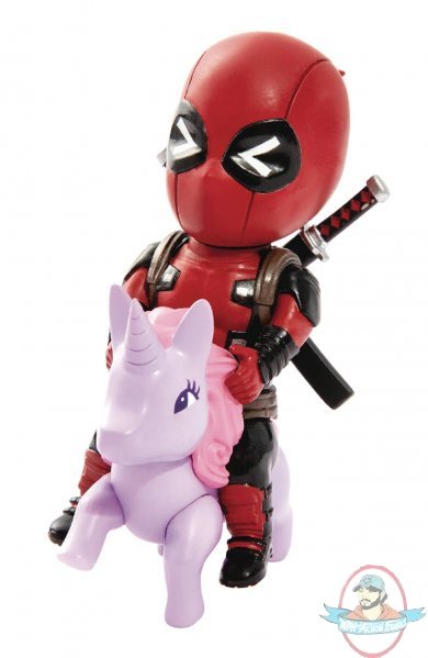 Deadpool on Unicorn PX Figure Beast Kingdom