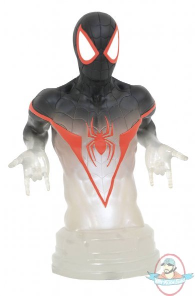 SDCC 2021 Marvel Comic Miles Morales Bust by Diamond Select