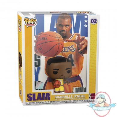 Pop! NBA Cover: Slam Shaquille O Neal #02 Vinyl Figure Funko