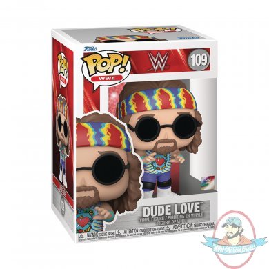Pop! WWE Dude Love #109 Vinyl Figure Funko 