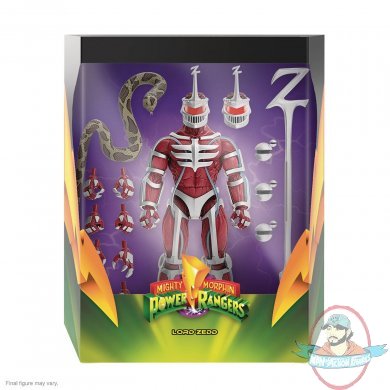 Power Rangers Ultimates Wave 3 Lord Zedd Figure Super 7