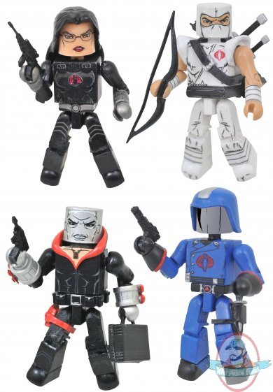 Gi Joe Series 2 Carded Minimates Box Set Diamond Select