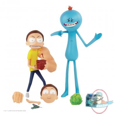 Rick & Morty Series 2 Big Arm Morty and Mr.Meeseeks Fig. Set by Mondo