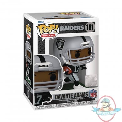 POP NFL: Las Vegas Raiders Davante Adams Vinyl Figure by Funko