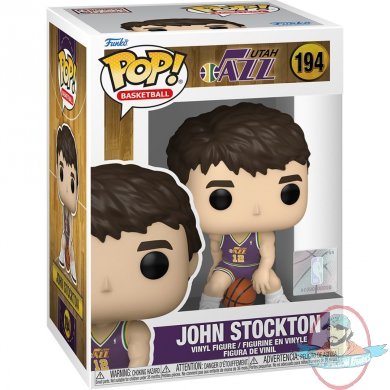 Pop! Basketball Utah Jazz John Stockton Vinyl Figure Funko