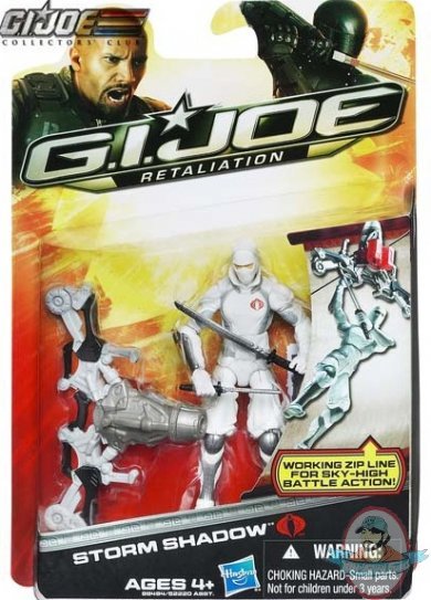 Gi Joe Retaliation Wave 1 Storm Shadow 3.75 Action Figure by Hasbro